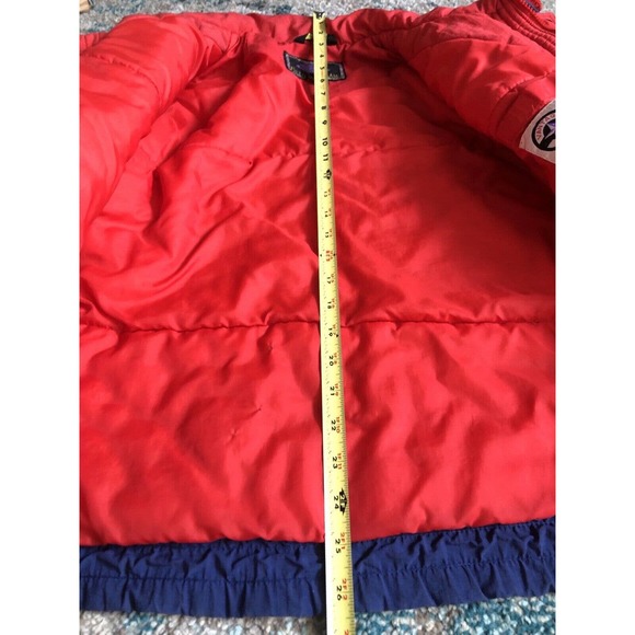 Vintage 90s Field & Stream Men's Size M Retro Puffer Jacket Down Vantage Cloth - Picture 12 of 16
